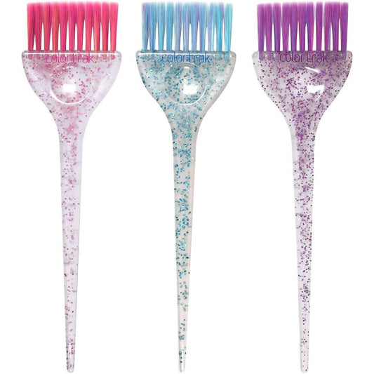 Colortrak 3 Pack Hair Color Brush Set front view