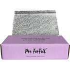 Pre ForFoil silver pop-up hair foil sheets box front view