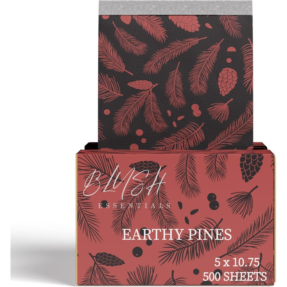 Blush Essentials Earthy Pines hair salon pop up foil sheets front view