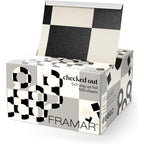 Framar Checked Out Hair Foil 500 count box front view