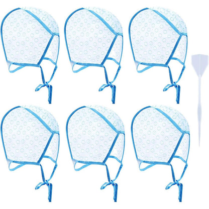 Willbond 6 pieces hair highlighting cap front view