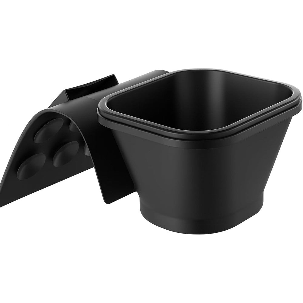 STYLANCE hair dye mixing bowl front view showing black suction cup sleeve