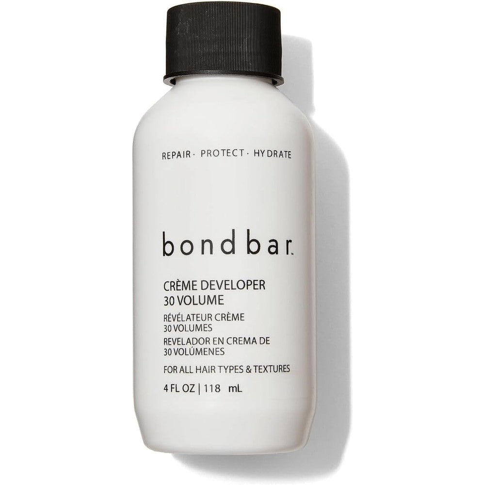 Bondbar 30 Volume Creme Developer bottle front view for professional hair dye
