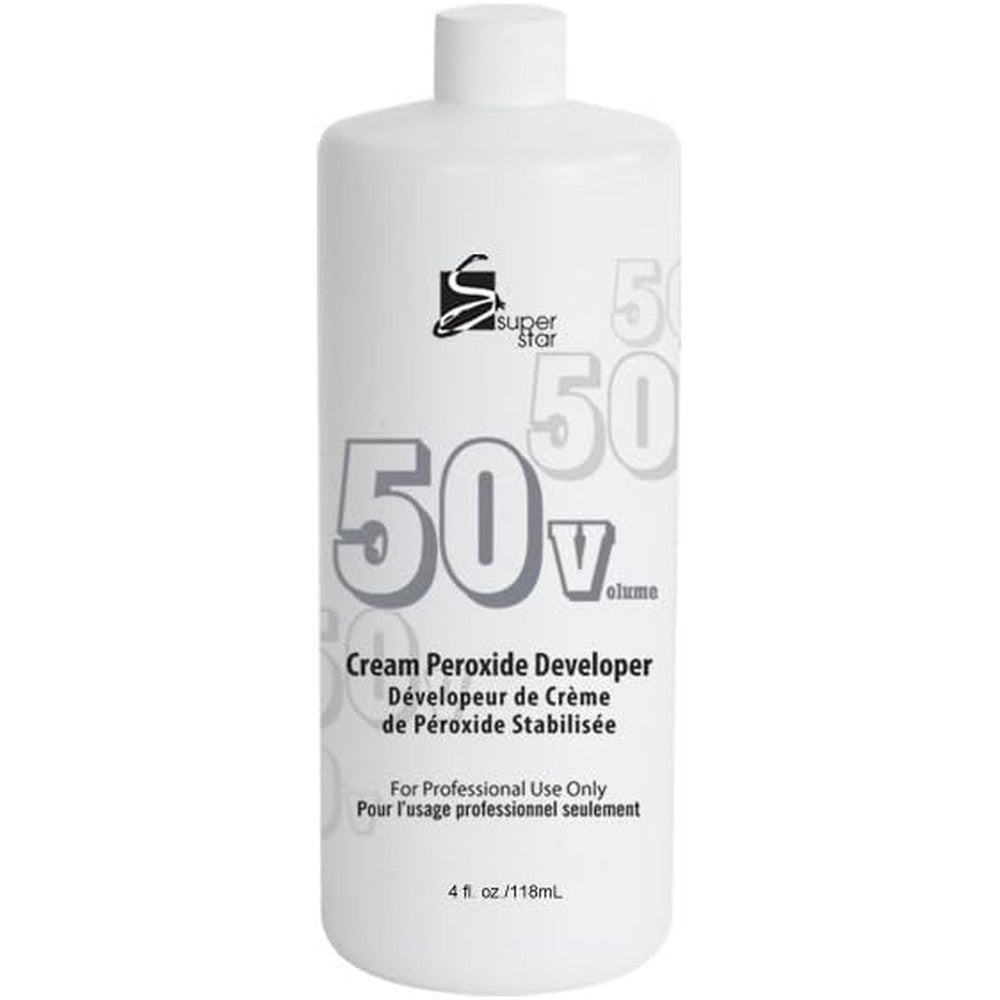 Marianna Super Star 50 Volume Cream Peroxide Developer bottle front view hair supply