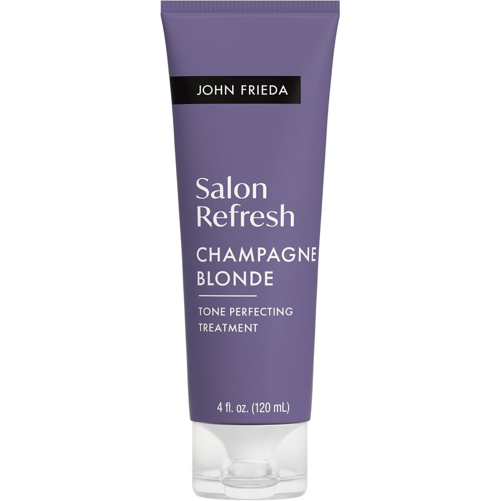 John Frieda Salon Blonde Champagne Tone Perfecting Treatment tube front view