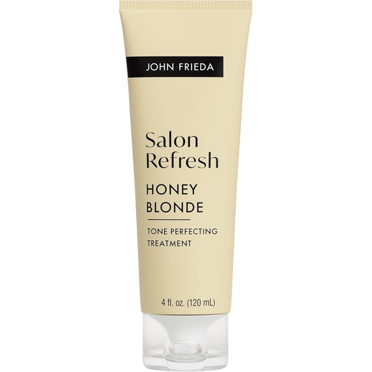 John Frieda Salon Blonde Honey Tone Perfecting Treatment tube front view
