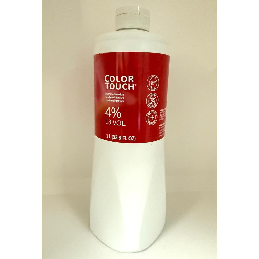 Wella Professionals Color Touch 4 Percent Emulsion Developer 1 Liter bottle front view
