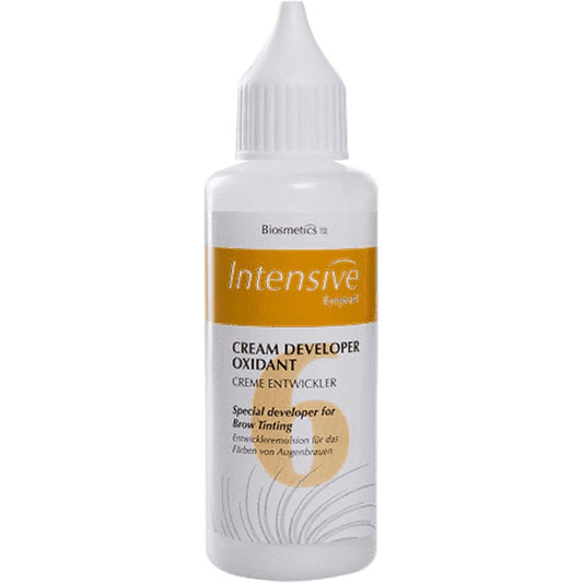 Intensive Cream Developer Oxidant 50ml bottle for brow and lash tinting