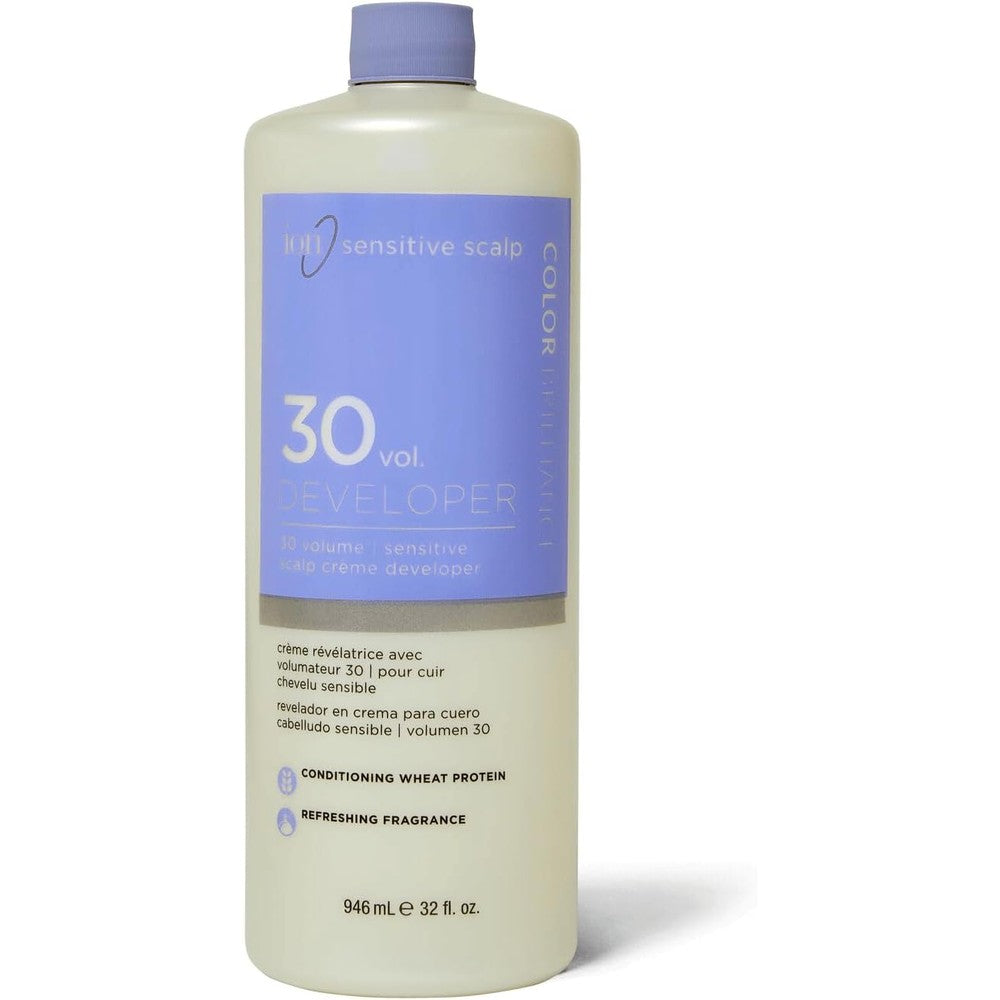 Ion Sensitive Scalp 30 Volume Creme Developer 32 fluid ounces front bottle view