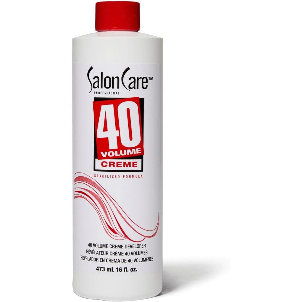 Salon Care 40 Volume Creme Developer front view bottle