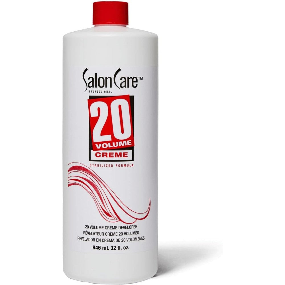 Salon Care 20 Volume Creme Developer front view bottle