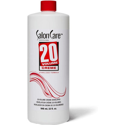 Salon Care 20 Volume Creme Developer front view bottle