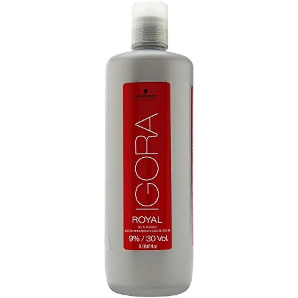 Schwarzkopf Professional Igora Royal Oil Developer 9 Percent 30 Volume 1000 milliliter bottle front view