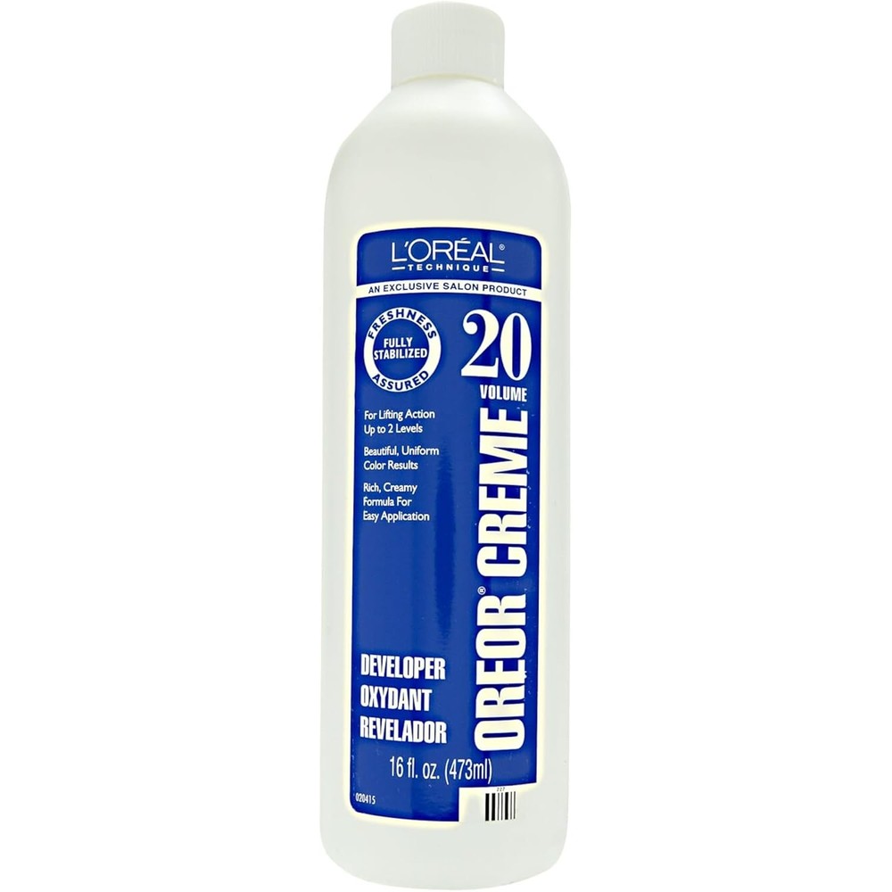 L'Oreal Technique Oreor 20 Volume Creme Developer front bottle view