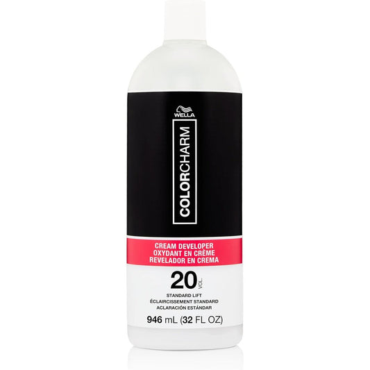 Wella Colorcharm 20 Volume Cream Developer 32 fluid ounce front view