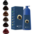 TiaoBug caviar protein hair dye shampoo front view package showing natural plant based formula