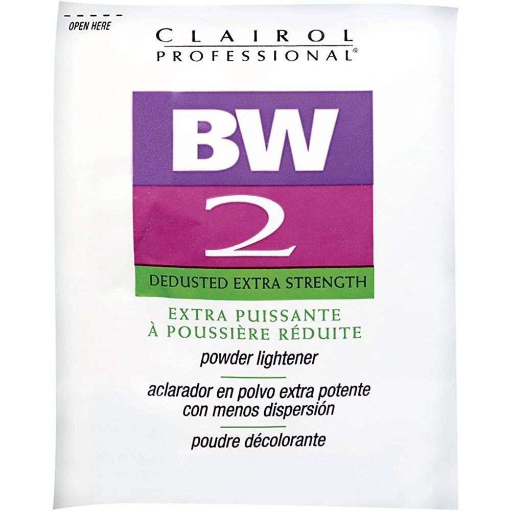 Clairol Professional BW2 Extra Strength Powder Lightener front packaging view