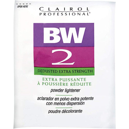 Clairol Professional BW2 Extra Strength Powder Lightener front packaging view