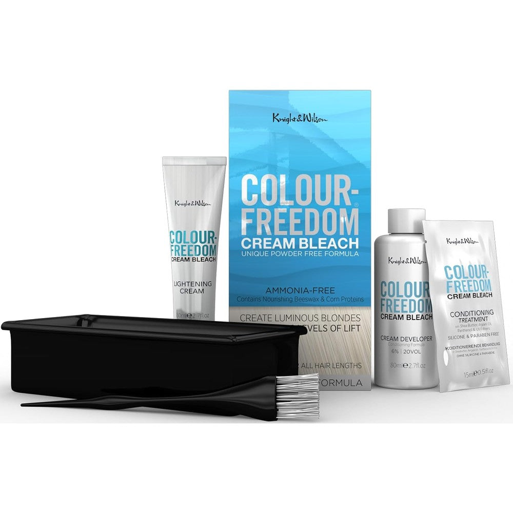 Knight & Wilson Color-Freedom Cream Hair Bleach Kit front view package
