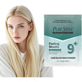 YSNSTYLE PureStyle Professional Ammonia Free Hair Bleach Powder Packet front view showcasing blue fade technology branding