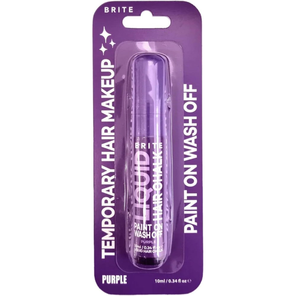 Brite Liquid Purple Hair Chalk bottle front view