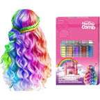 MSDADA 10 Color Temporary Hair Chalk Comb Set front view
