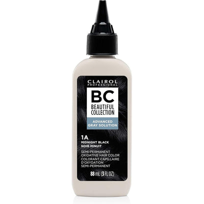 Clairol Professional Beautiful Collection Advanced Gray Solutions front view bottle for semi permanent gray coverage