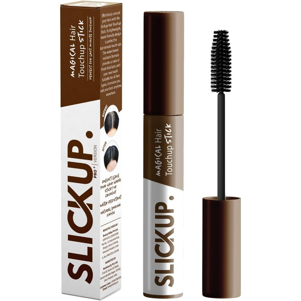 Slickup Hair Touch Up Stick Brown front view
