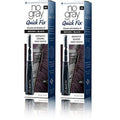 No Gray Quick Fix Instant Touch-Up for Gray Roots front view of two dark brown applicator tubes showing the product label
