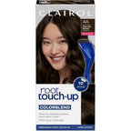 Clairol Root Touch-Up 4A Dark Ash Brown box front view showing permanent hair color creme kit packaging.
