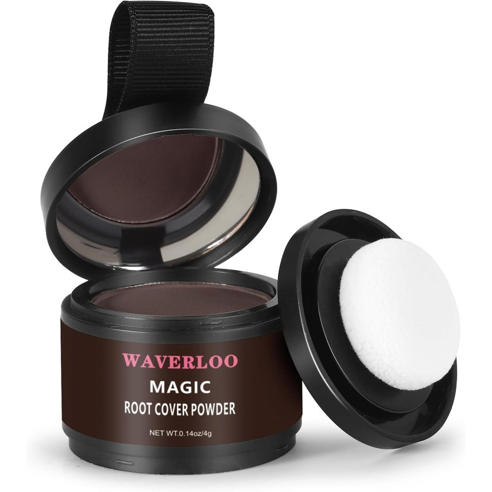 Waverloo Magic Root Cover Up front view in Dark Brown
