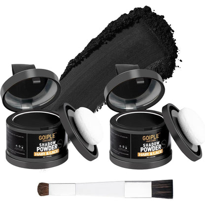 Lockmio Root Cover Up Powder Black 2 Pack front view