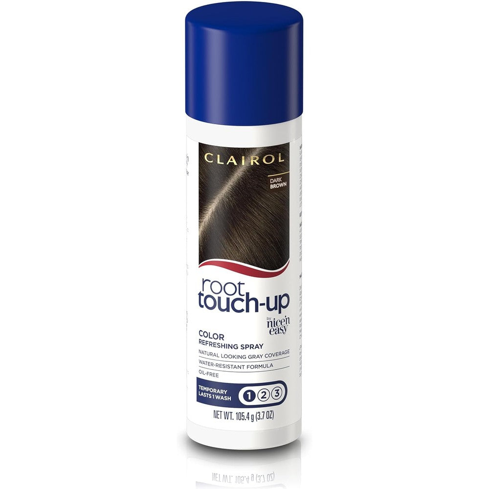 Clairol Root Touch-Up Temporary Hair Coloring Spray Dark Brown bottle