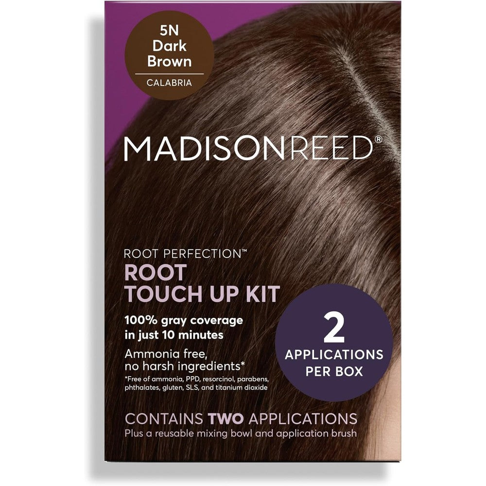 Madison Reed Root Perfection 5N Calabria dark brown root touch up kit front view
