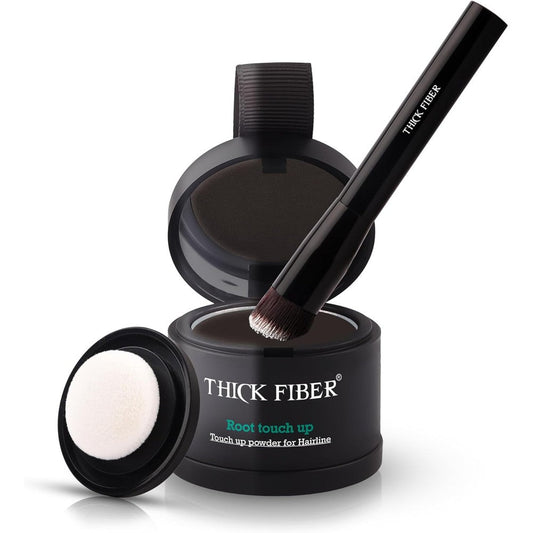 Thick Fiber Root Touch Up Powder Dark Brown front view packaging