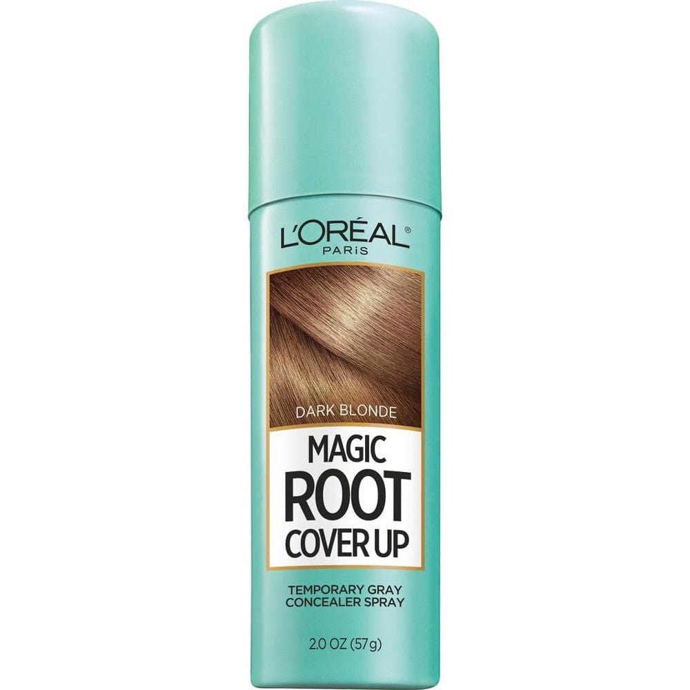 L'Oreal Paris temporary gray concealer spray front view bottle packaging
