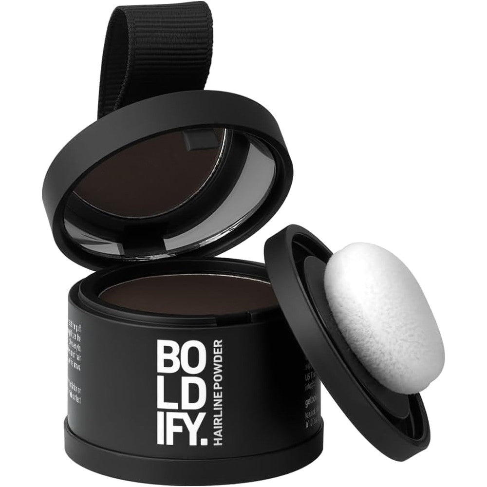 Boldify Hairline Powder Dark Brown front view packaging