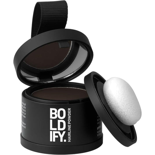 Boldify Hairline Powder Dark Brown front view packaging