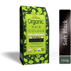 Radico Colour Me Organic Soft Black hair colour box front view