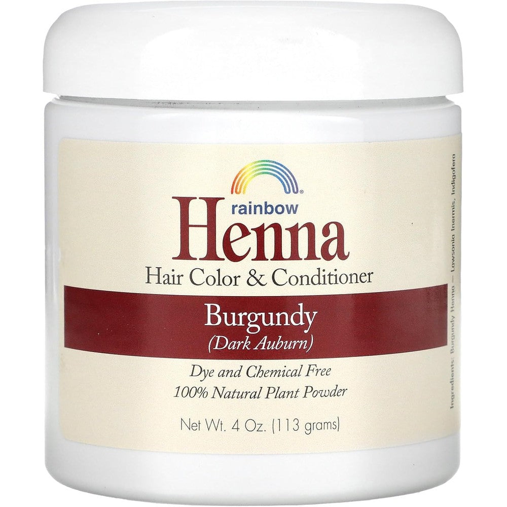 Rainbow Research Henna Hair Color Persian Burgundy front packaging view