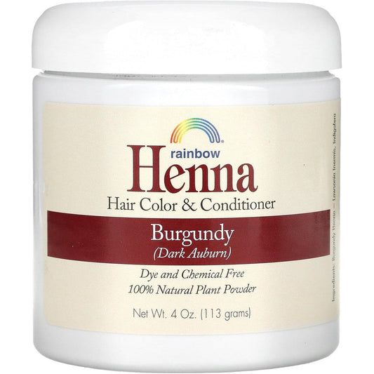 Rainbow Research Henna Hair Color Persian Burgundy front packaging view