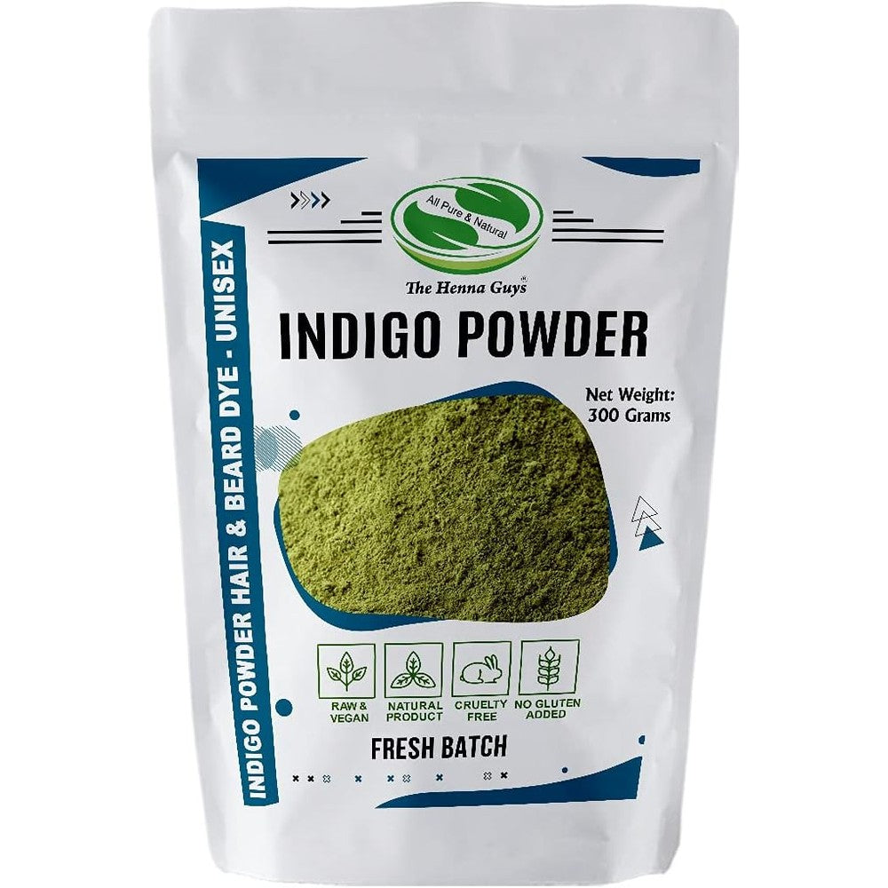 The Henna Guys Indigo Powder front view packaging