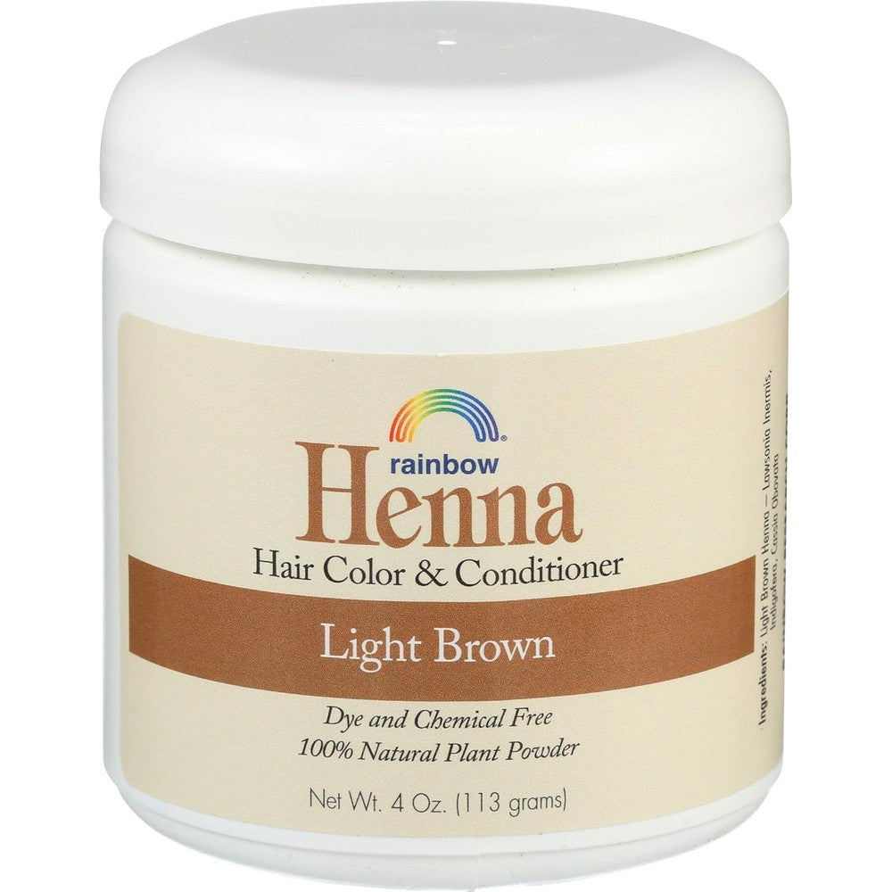 Rainbow Research Henna Hair Color Persian Light Brown front view