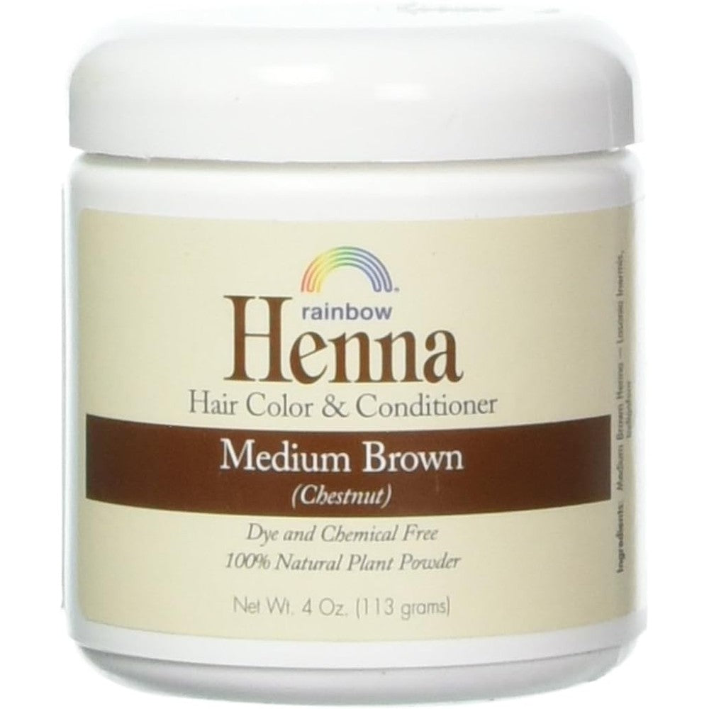 Rainbow Research Henna Hair Color Persian Brown Chestnut front view