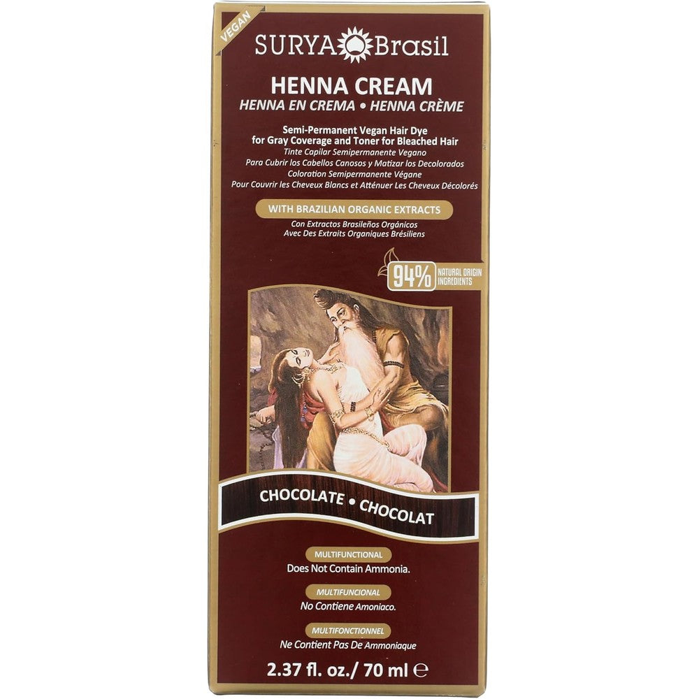 Surya Brasil Henna Cream Chocolate front view