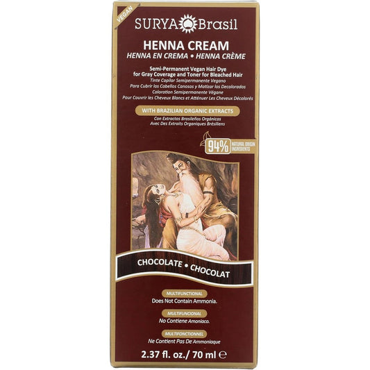 Surya Brasil Henna Cream Chocolate front view
