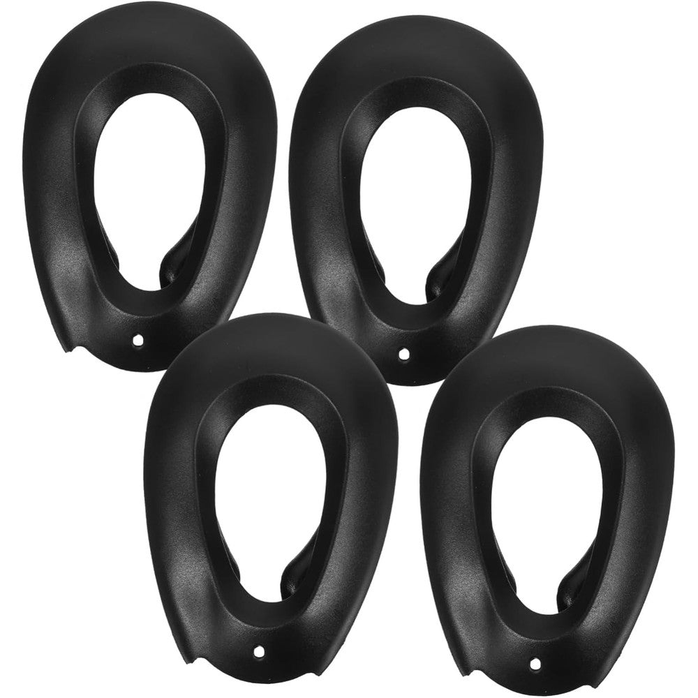Gatuida 2 Pairs Silicone Hair Dye Ear Covers front view for hair care.