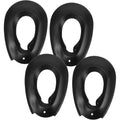 Gatuida 2 Pairs Silicone Hair Dye Ear Covers front view for hair care.