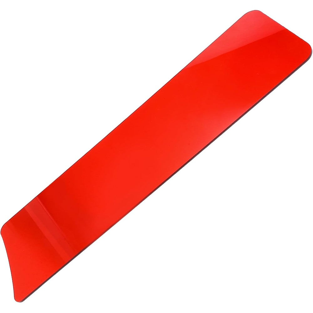 Merryhapy hair highlighting board red acrylic paddle front view