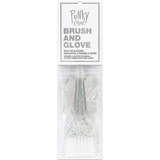 Punky Hair Color Brush and Glove Kit front packaging view
